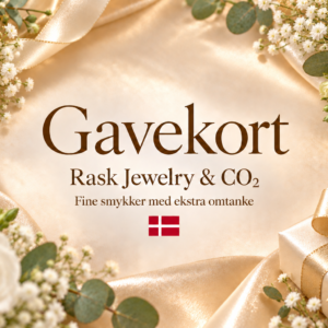 Gavekort KONFIRMATION- Rask Jewelry & CO₂ - Fine smykker med ekstra omtanke