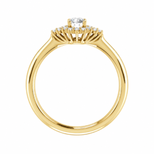 R-122650-0.25-di-Super-smuk-forlovelsesring-i-guld-med-0.25ct.-LG-brillant-centersten-18-stk.-smaa-LG-Diamanter-F2 Ai forbedret