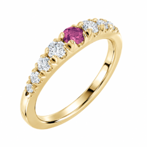 R-127503.113-Grace-Alliancering-i-guld-med-Pink-Turmalin-centersten-og-LG-Diamanter-TW-VS-i-forloeb-35-15mm-F1 Ai forbedret