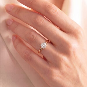 Solitairering med 0.5ct. LG Diamant - RASK Jewelry