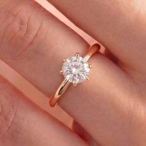 Solitairering med 0.5ct. LG Diamant - RASK Jewelry